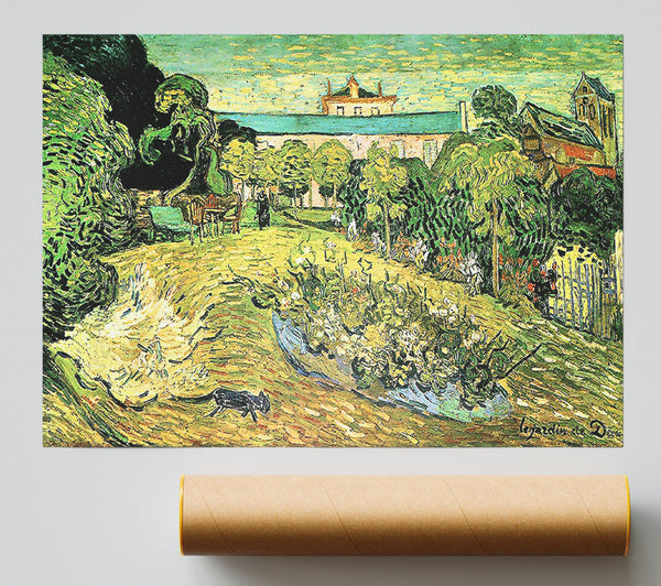 Van Gogh The Garden Of Daubigny Print