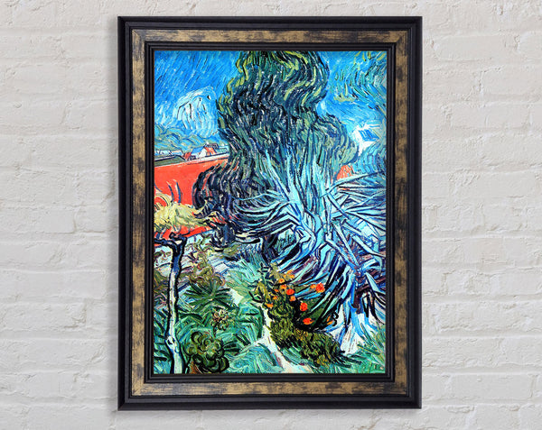 Van Gogh The Garden Of Dr. Gachet Framed Print
