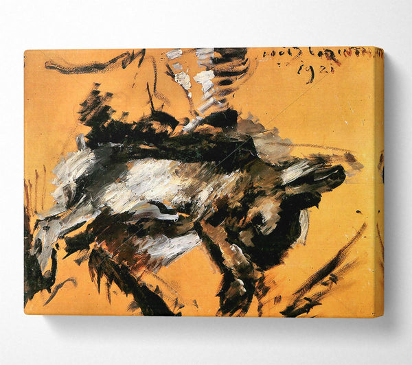 A Canvas Print of Lovis Corinth The Hare Canvas Print