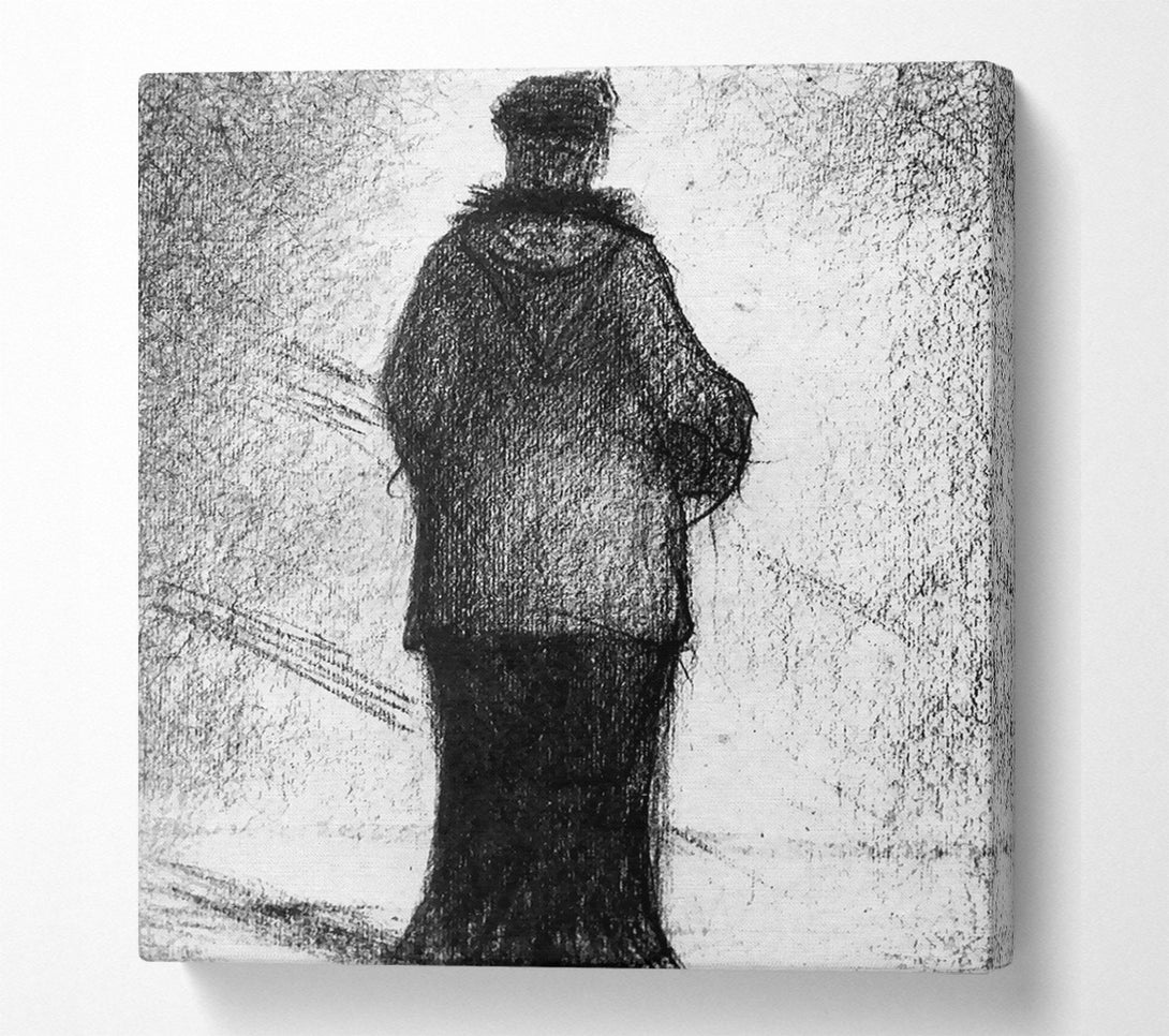  A Canvas Print of Seurat The Hood Canvas Wall Art