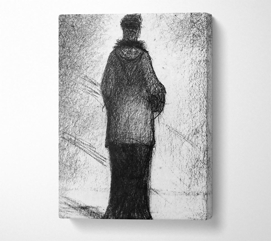  A Canvas Print of Seurat The Hood Canvas Wall Art