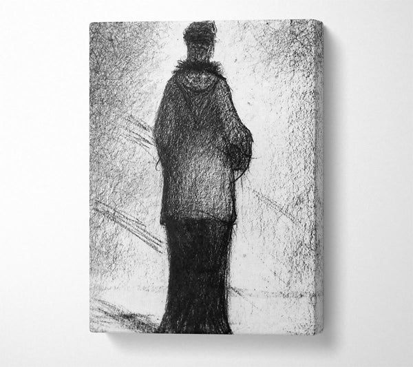  A Canvas Print of Seurat The Hood Canvas Wall Art
