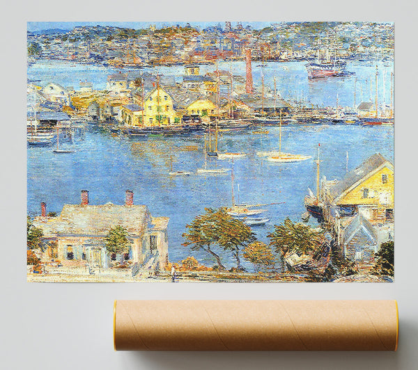 Hassam The Port Of Gloucester 1 Giclee Print