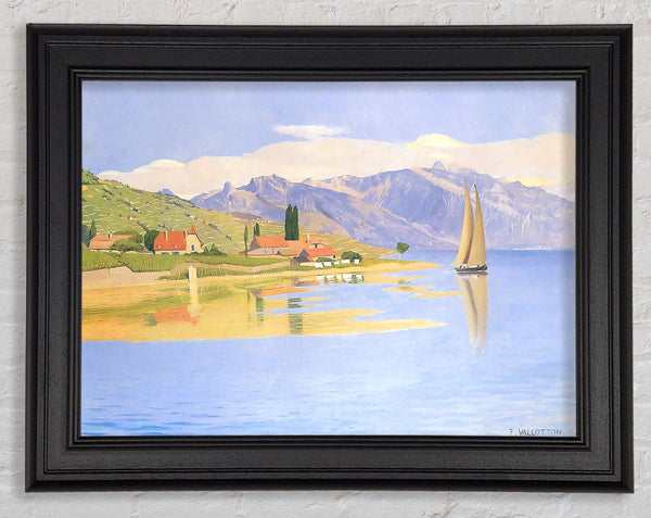 Felix Vallotton Der Hafen von Pully