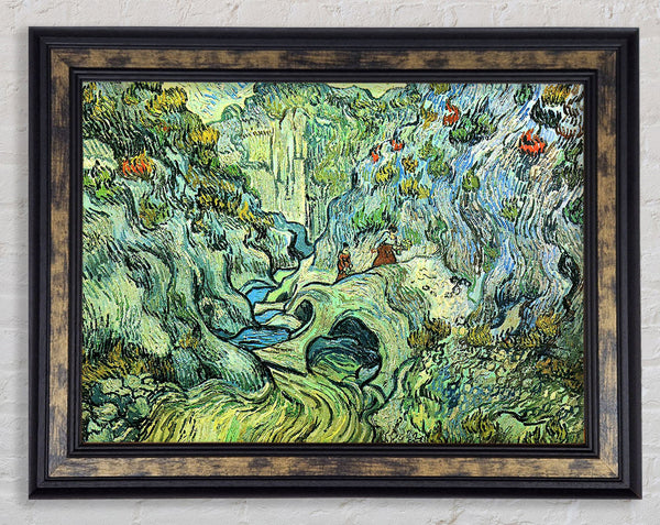 Van Gogh The Ravine Framed Print