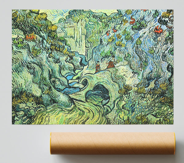 Van Gogh The Ravine Print