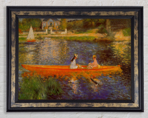 Renoir The Seine Framed Print