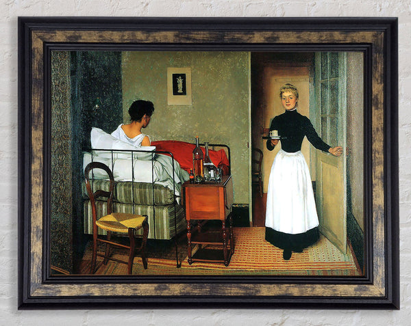 Felix Vallotton The Sick Framed Print