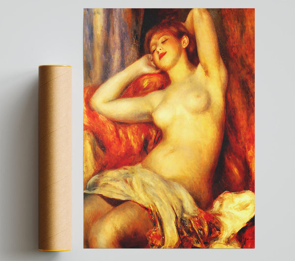 Renoir The Sleeping Print