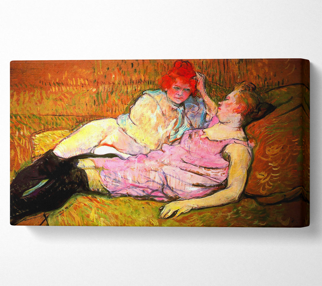  A Canvas Print of Toulouse Lautrec The Sofa Canvas Art