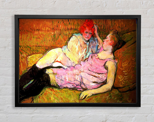 Toulouse Lautrec Das Sofa