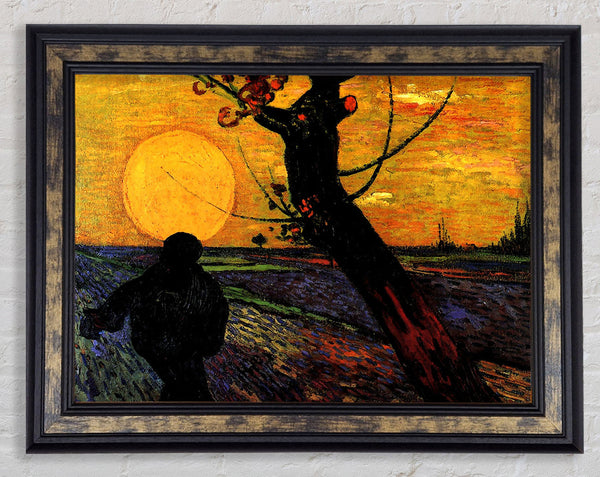 Van Gogh The Sower 2 Framed Print