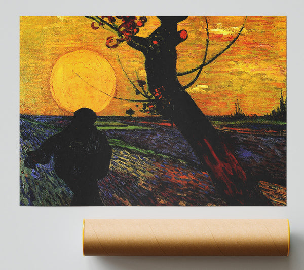 Van Gogh The Sower 2 Print