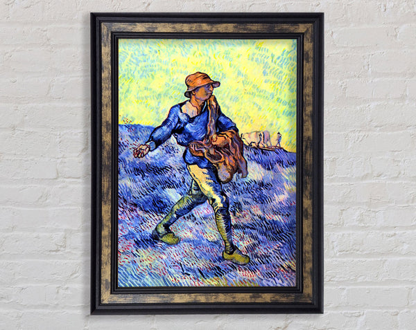 Van Gogh The Sower 1 Framed Print