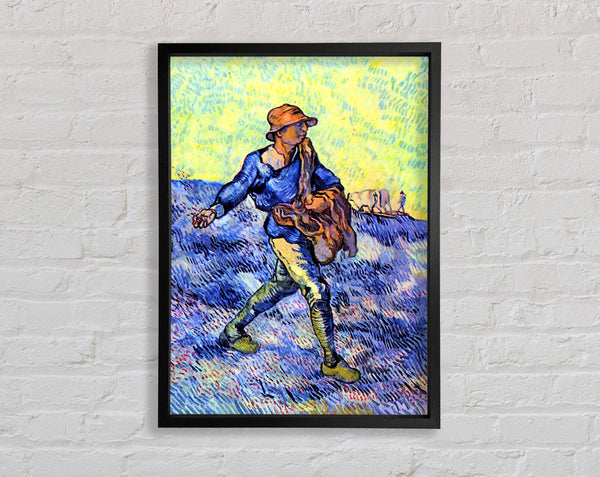 Van Gogh The Sower 1 Framed Print