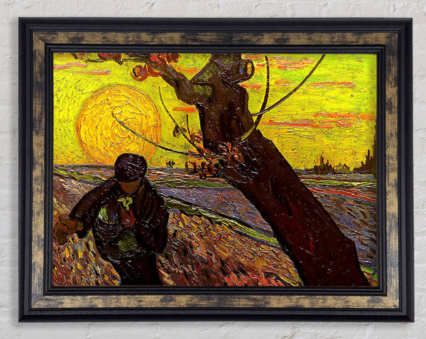 Van Gogh The Sower Framed Print