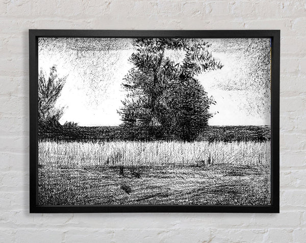 Seurat Die Bäume