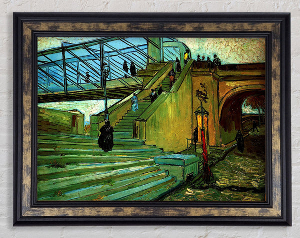 Van Gogh The Trinquetaille Bridge Framed Print