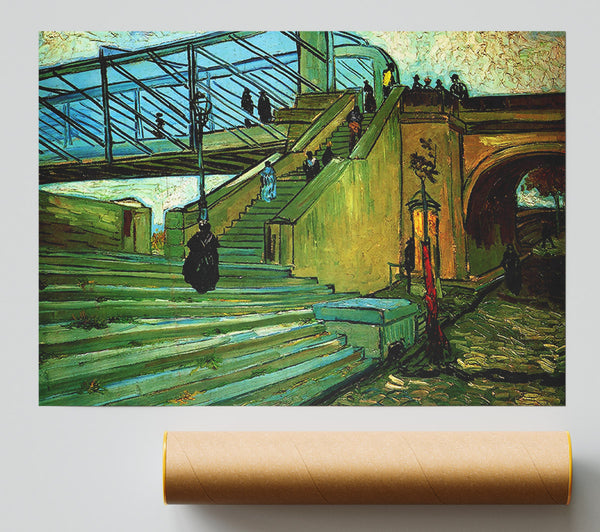 Van Gogh The Trinquetaille Bridge Print