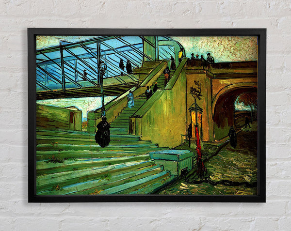 Van Gogh The Trinquetaille Bridge Framed Print