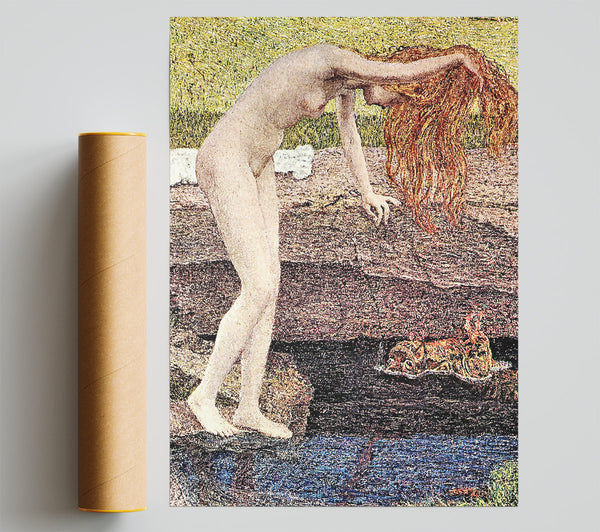 The Vanity Detail By Giovanni Segantini Giclee Print