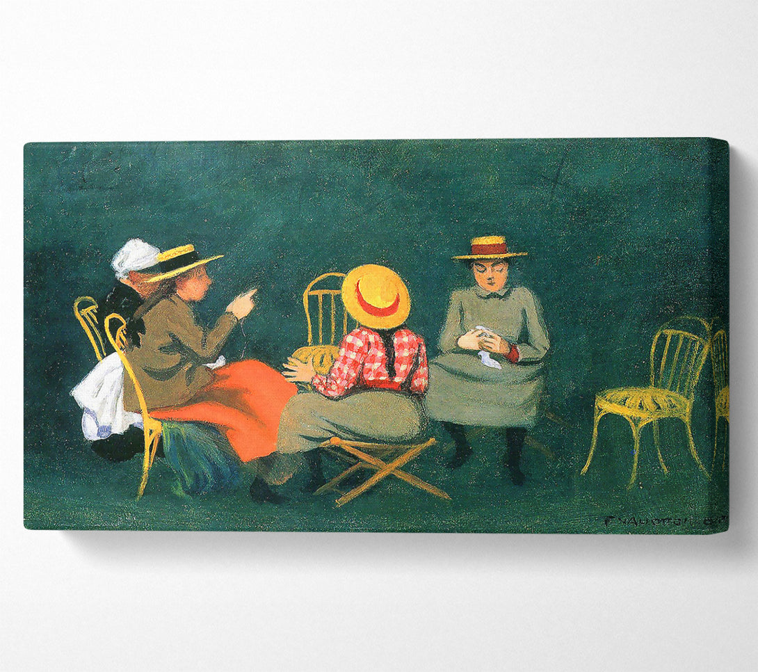 A Canvas Print of Felix Vallotton The Women Canvas Print
