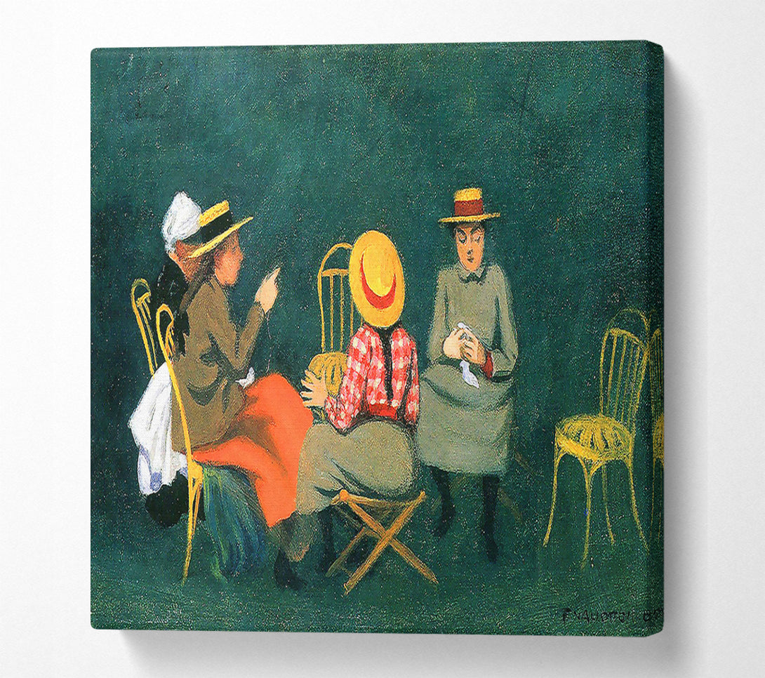  A Canvas Print of Felix Vallotton The Women Canvas Print