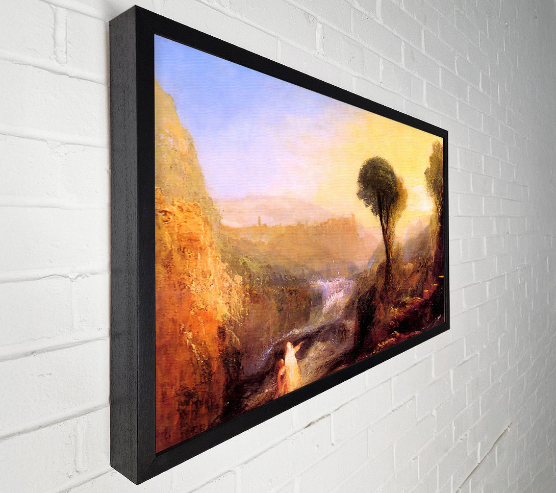  A Canvas Print of Joseph Mallord Turner Tivoli Tobias And The Engel Canvas Art