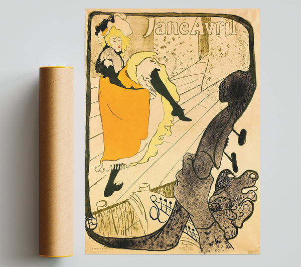 Toulouse Lautrec Jane Avril Giclee Print