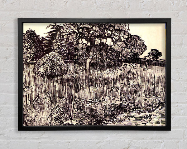 Van Gogh Tree In A Meadow
