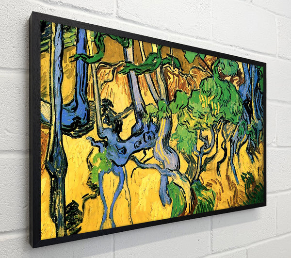 Van Gogh Tree Roots And Trunks