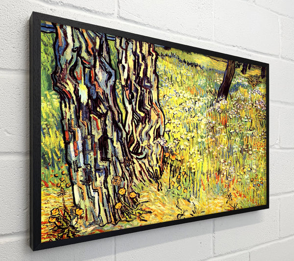 Van Gogh Tree Trunks