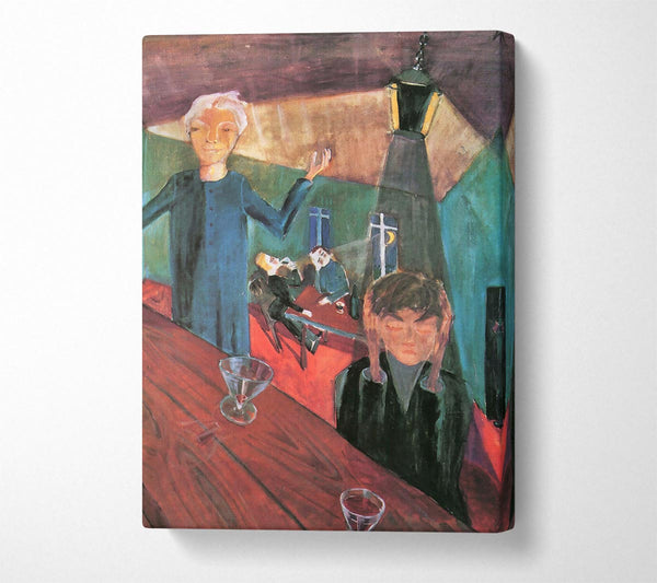  A Canvas Print of Walter Gramatte Trinker Canvas Wall Art