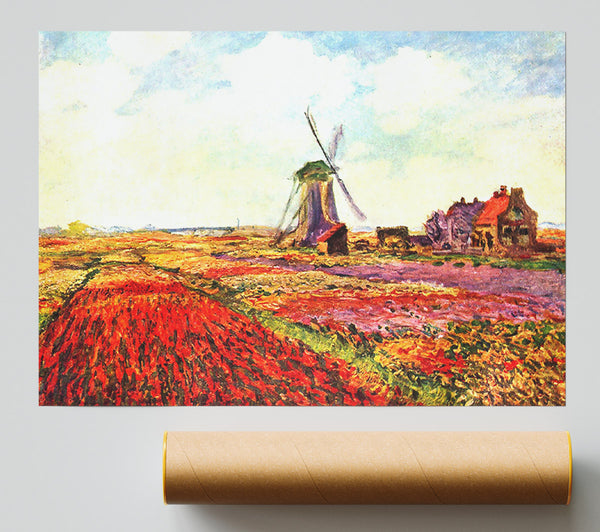 Claude Monet Tulips Of Holland Poster