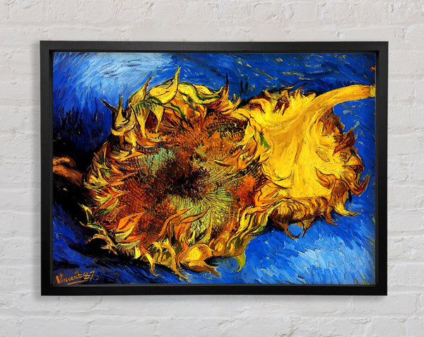 Van Gogh Two Cut Sunflowers 3 Framed Print