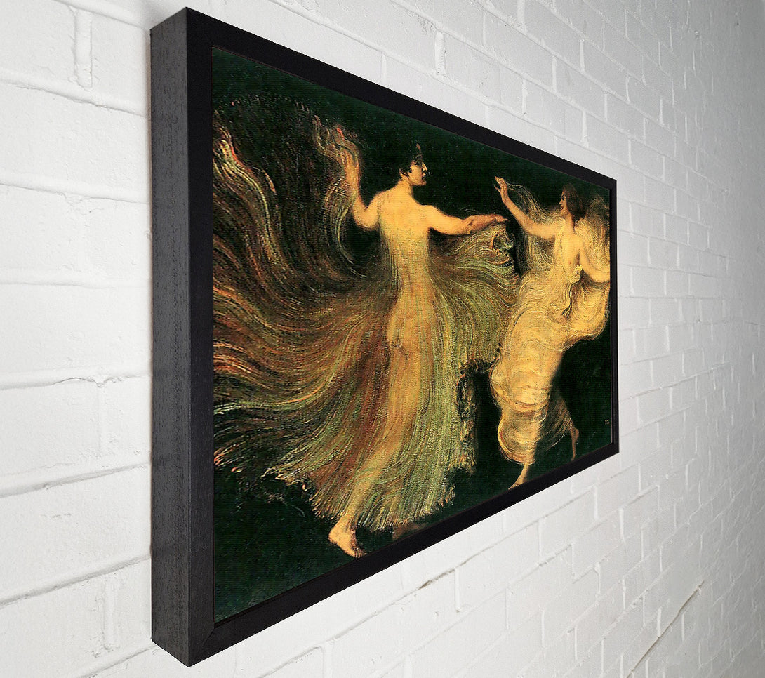  A Canvas Print of Franz Von Stuck Two Dancers Canvas Wall Art