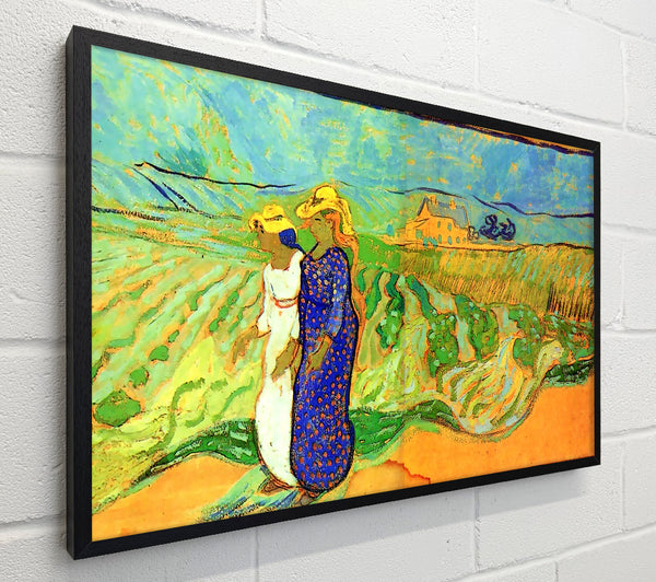Van Gogh Two Women Crossing The Fields