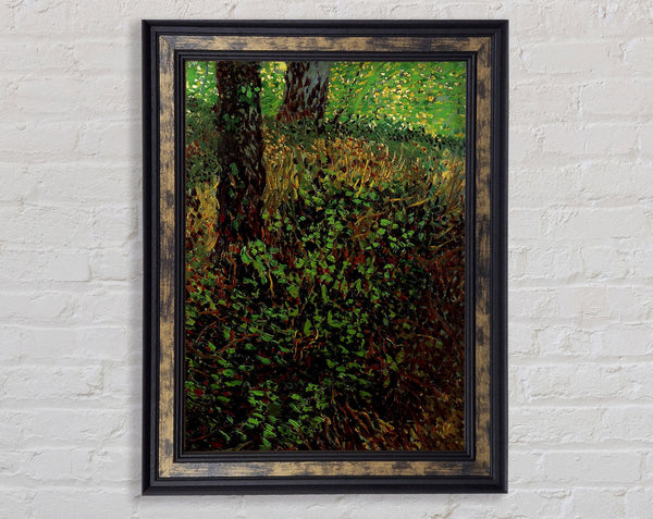 Van Gogh Undergrowth Framed Print