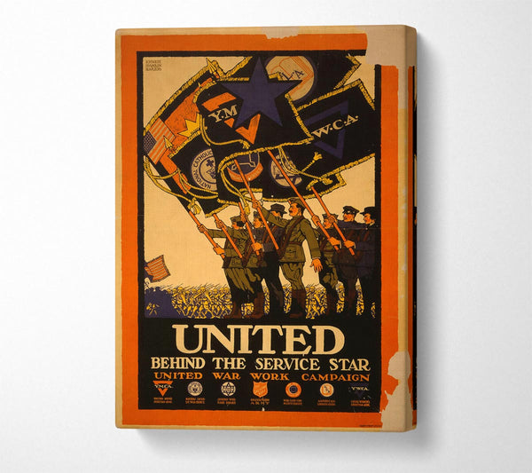 A Canvas Print of United Canvas Wall Art