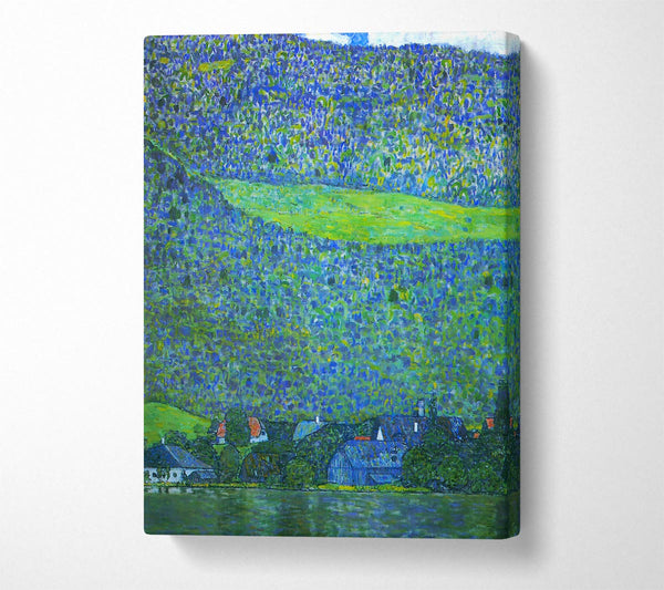  A Canvas Print of Klimt Unterach At The Attersee Canvas Wall Art