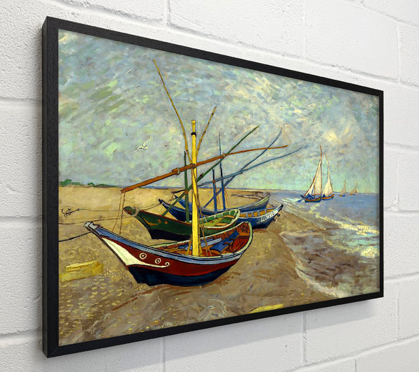Van Gogh Fishing Boats At Sainte Marie