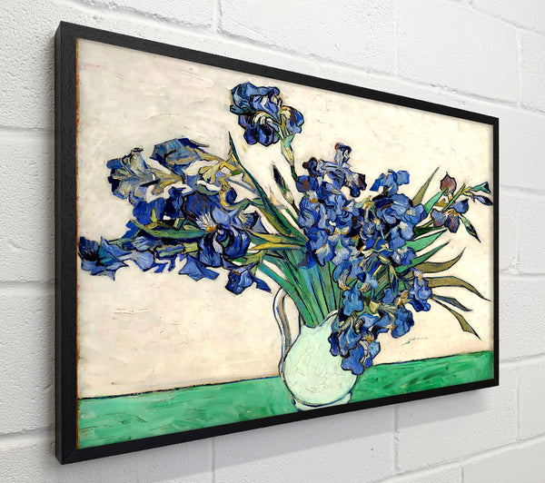 Van Gogh Irises In A Vase