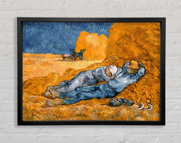 Van Gogh Rest From Work Framed Print