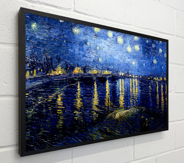 Van Gogh Starry Night Over The Rhone Blue