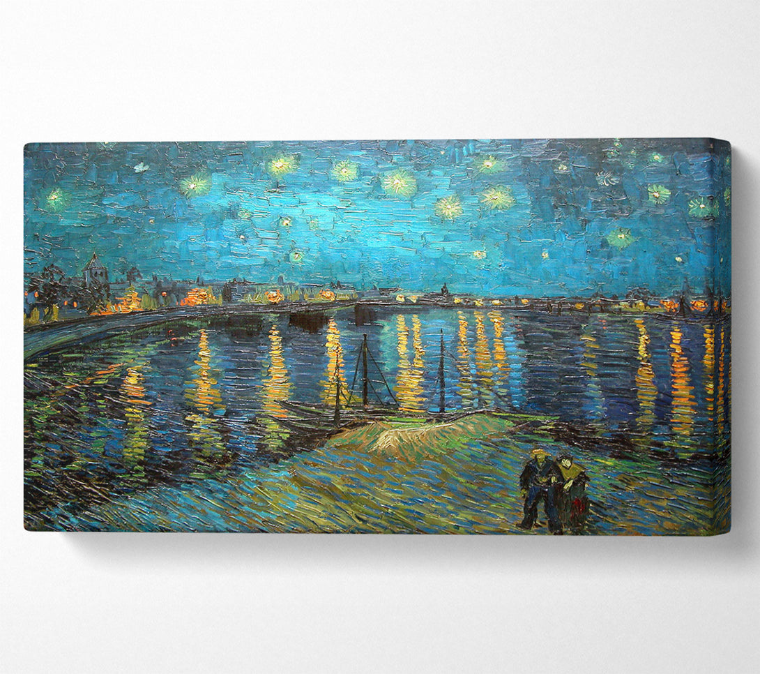  A Canvas Print of Van Gogh Starry Night Over The Rhone Canvas Print
