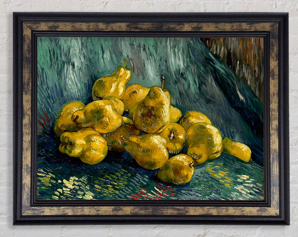 Van Gogh Still Life With Quinces Framed Print