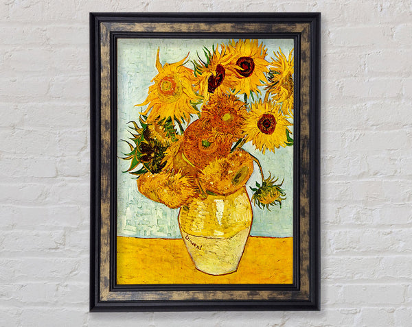 Van Gogh Sunflowers Framed Print