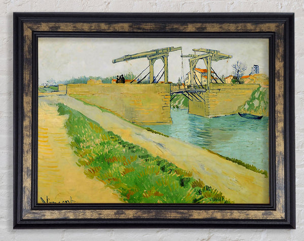 Van Gogh The Langlois Bridge Framed Print