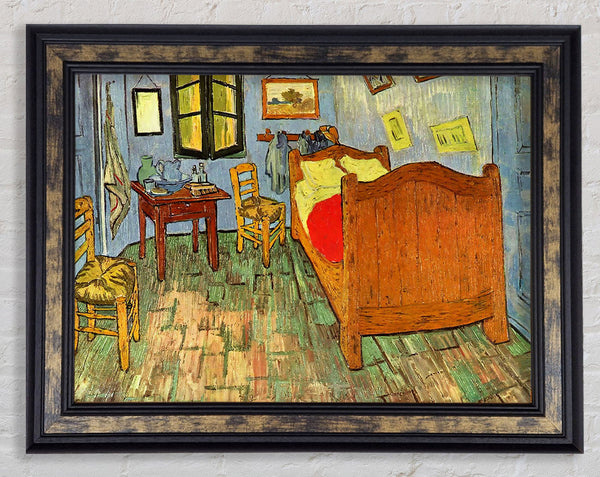 Van Goghs Bedroom By Van Gogh Framed Print