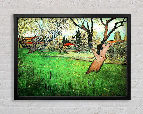 Vincent Van Gogh View Of Arles With Flowering Tree